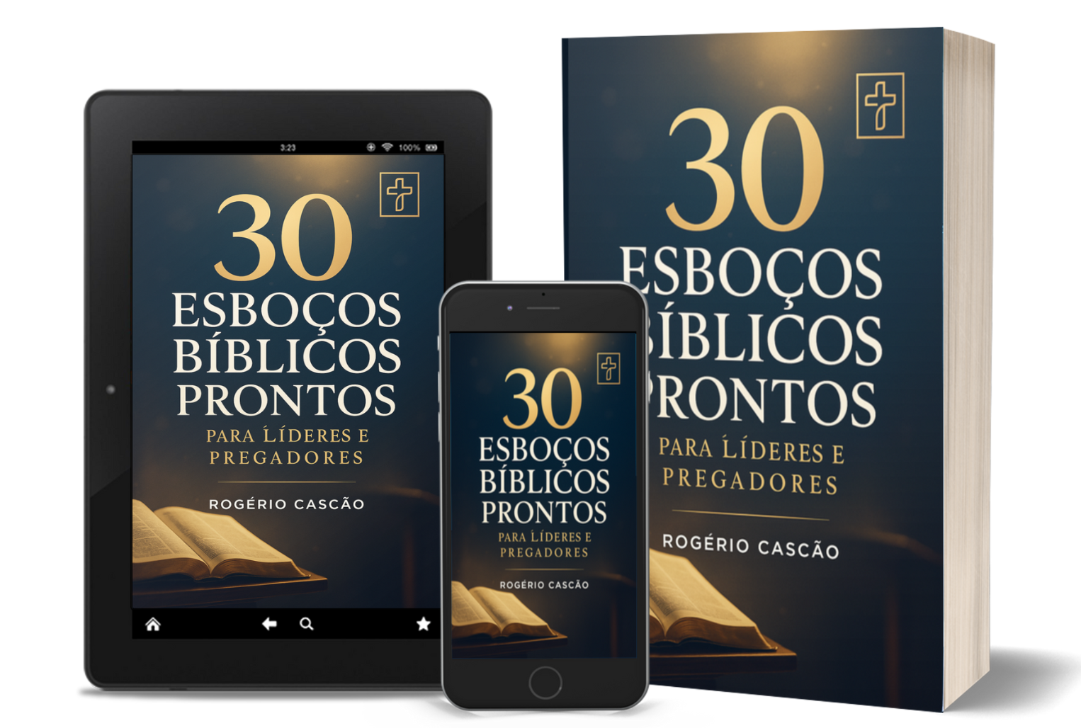 Capa do Produto 30 Esboços Bíblicos